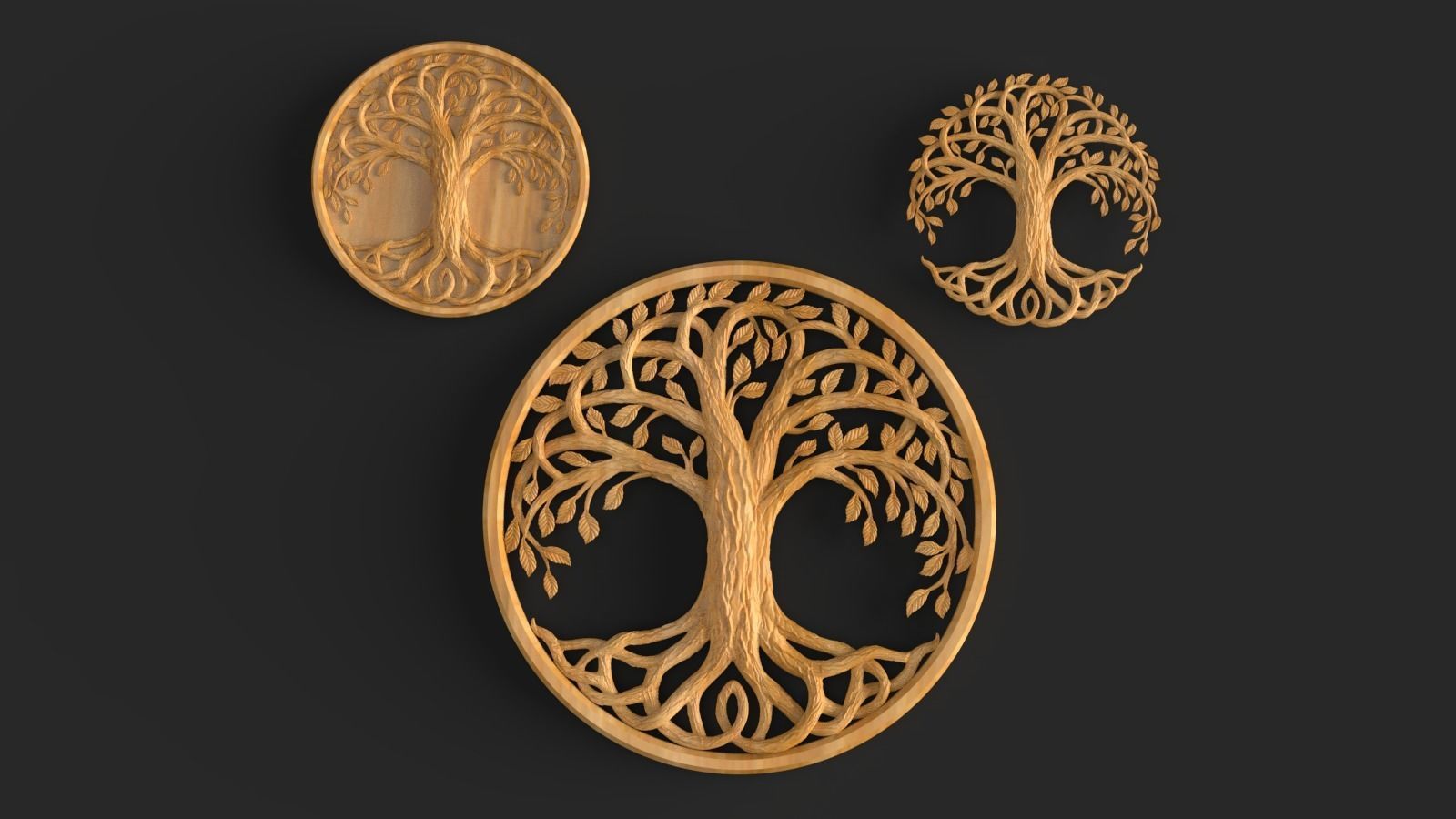 tree of life 3D print model_49
