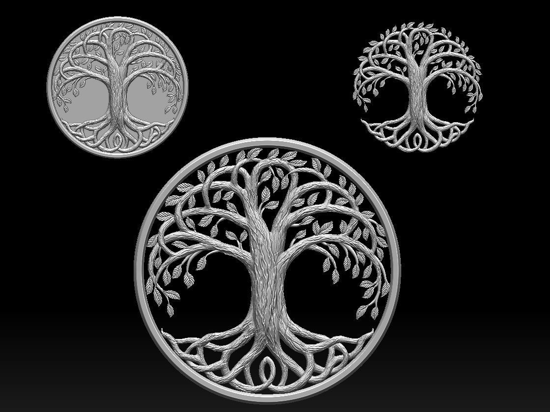 tree of life 3D print model_44