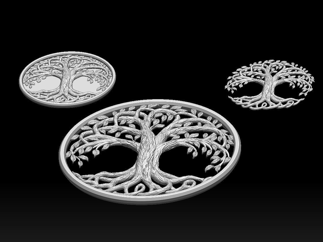 tree of life 3D print model_24