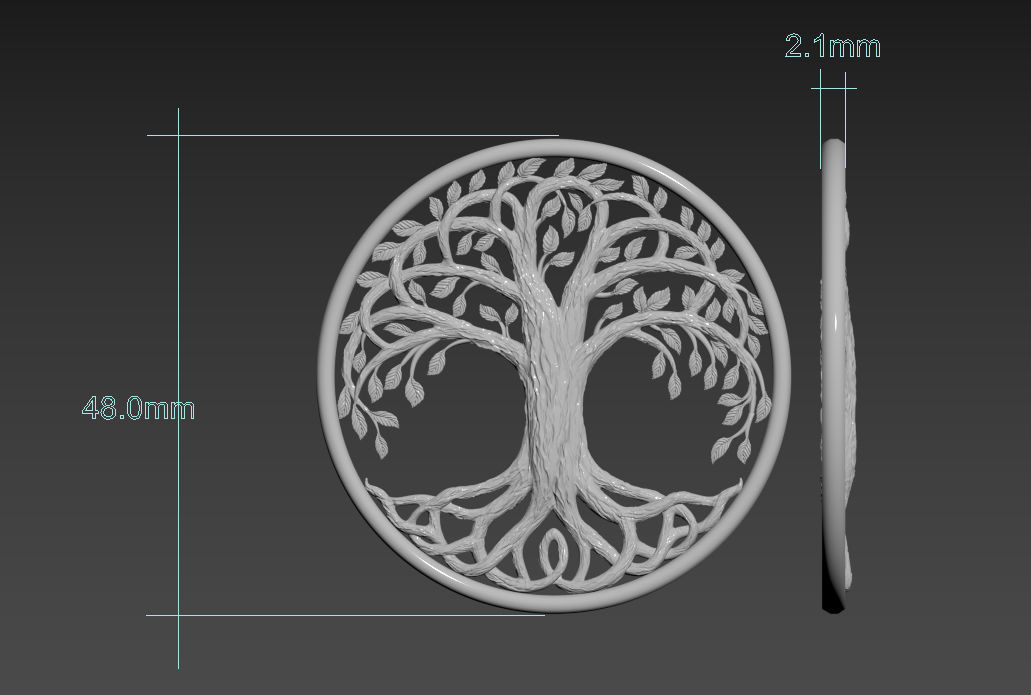 tree of life 3D print model_34