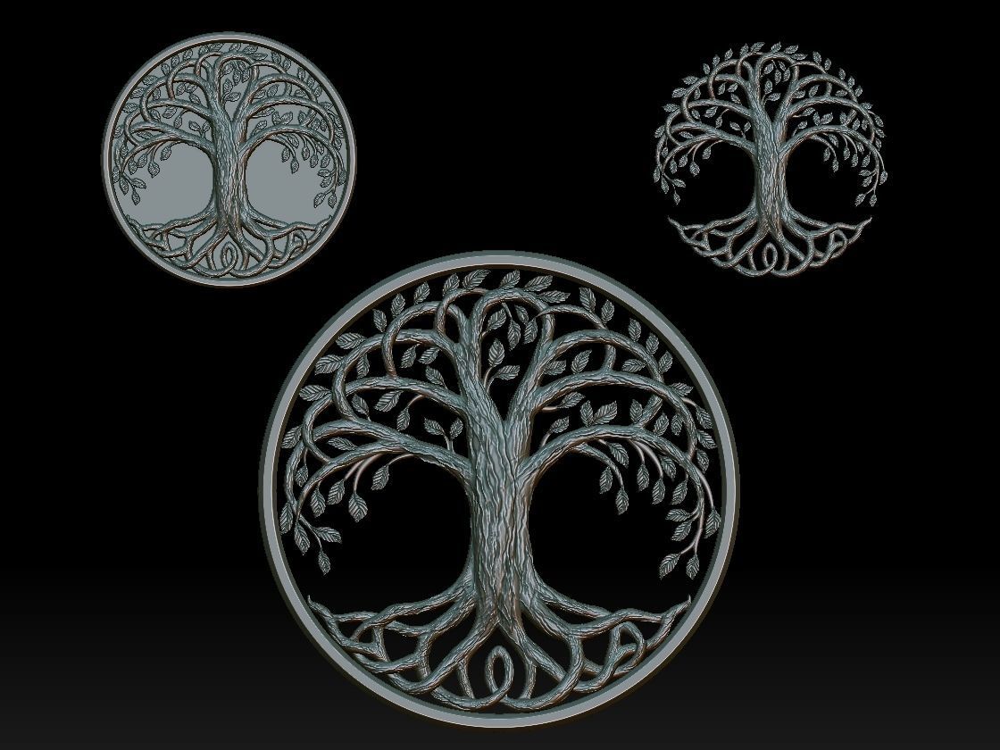 tree of life 3D print model_5