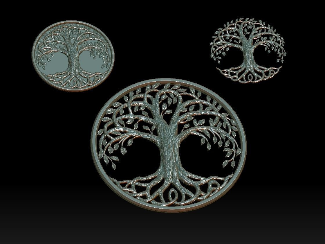 tree of life 3D print model_36