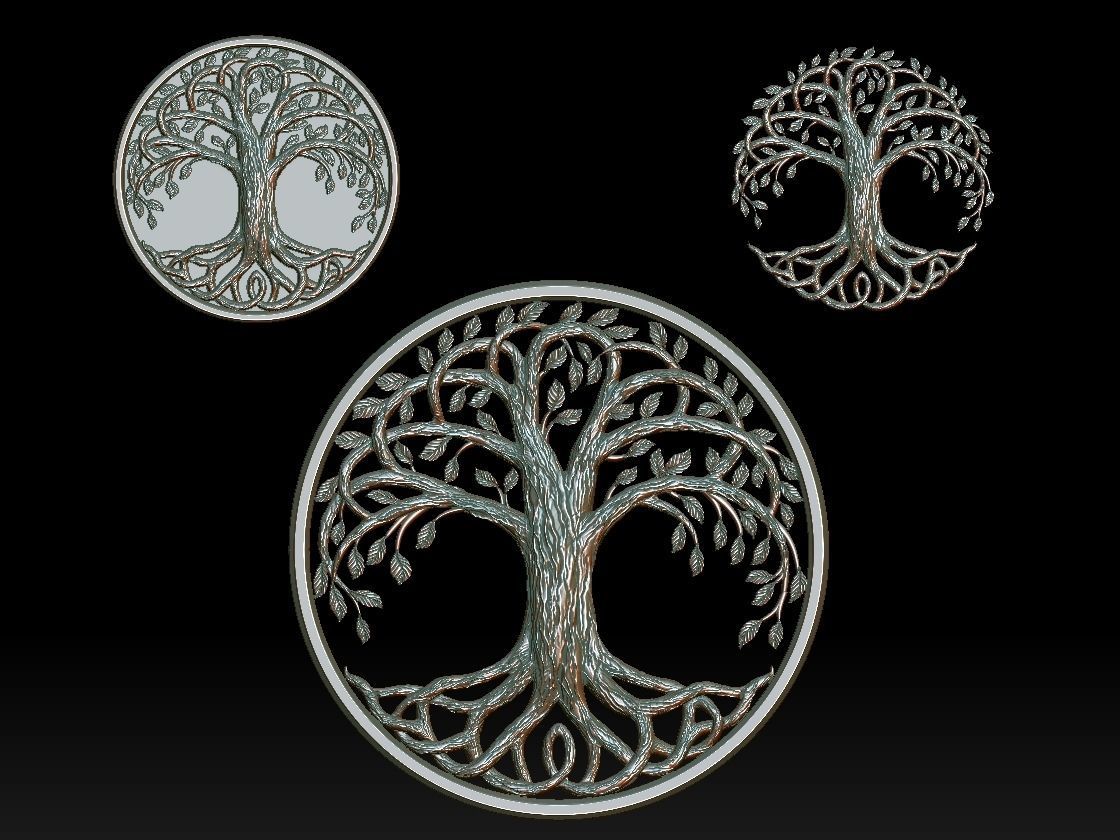 tree of life 3D print model_1