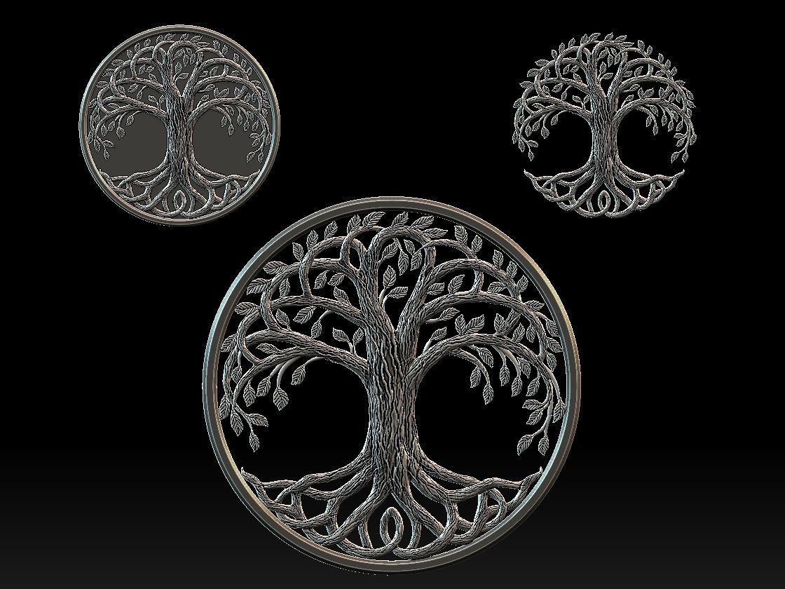 tree of life 3D print model_37