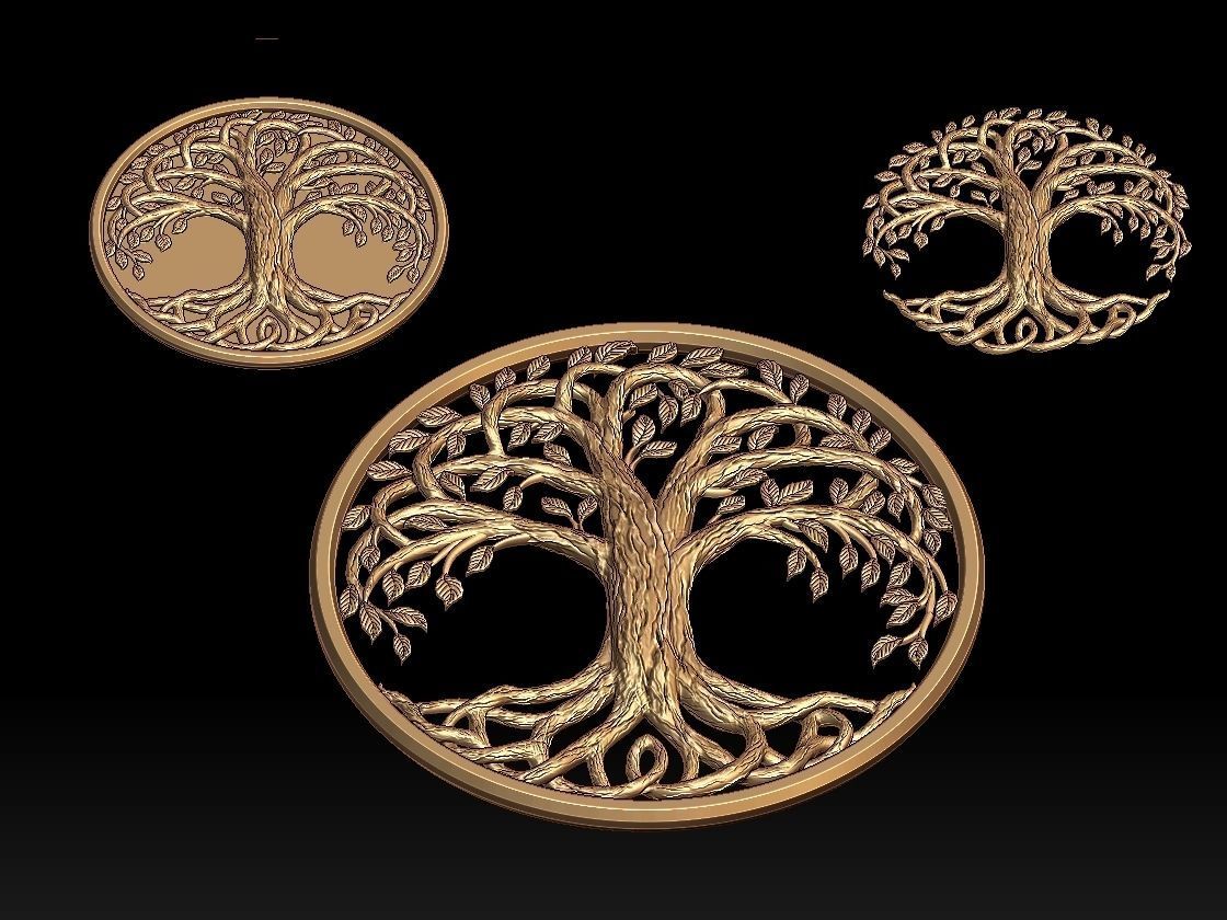 tree of life 3D print model_17