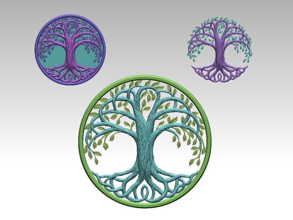tree of life 3D print model_11