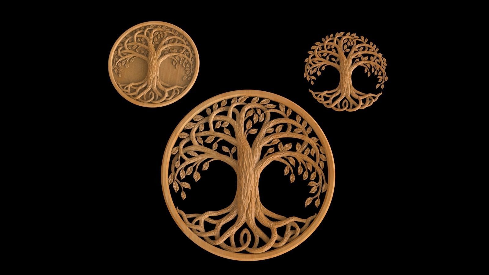 tree of life 3D print model_9