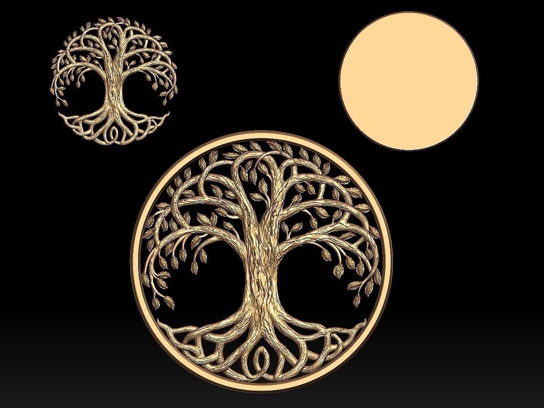 tree of life 3D print model_43