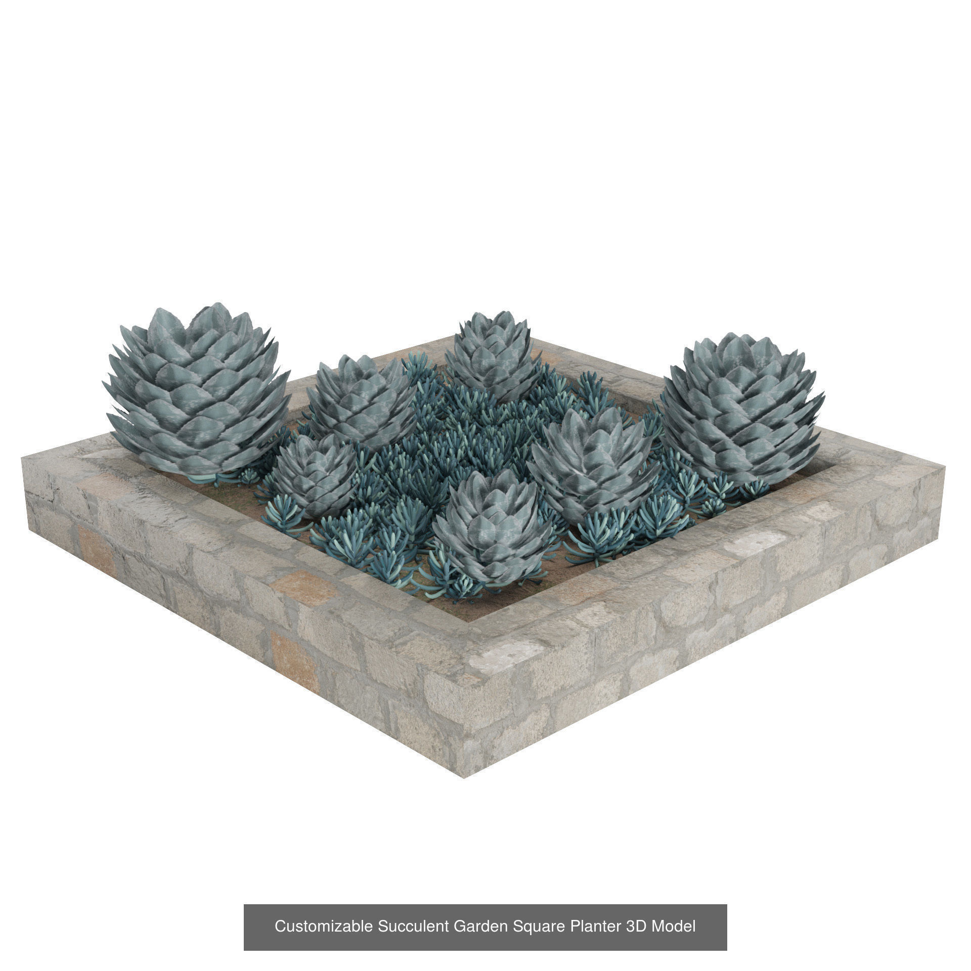 Contemporary Park and Plaza Furnishings 3D Model Collection_41