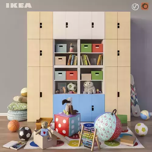Modular furniture accessories and toys IKEA set 3