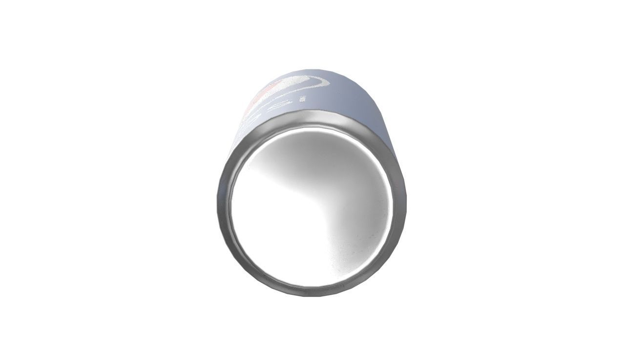 Pepsi Drink Can Slim 250ml 02 Low-poly 3D model_15