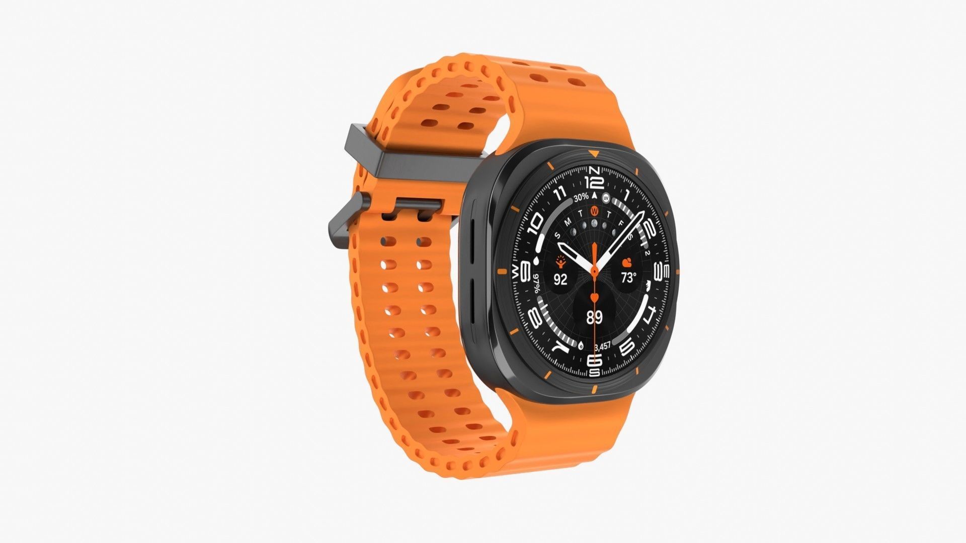 Samsung Galaxy Watch Ultra Gray 3D model_3