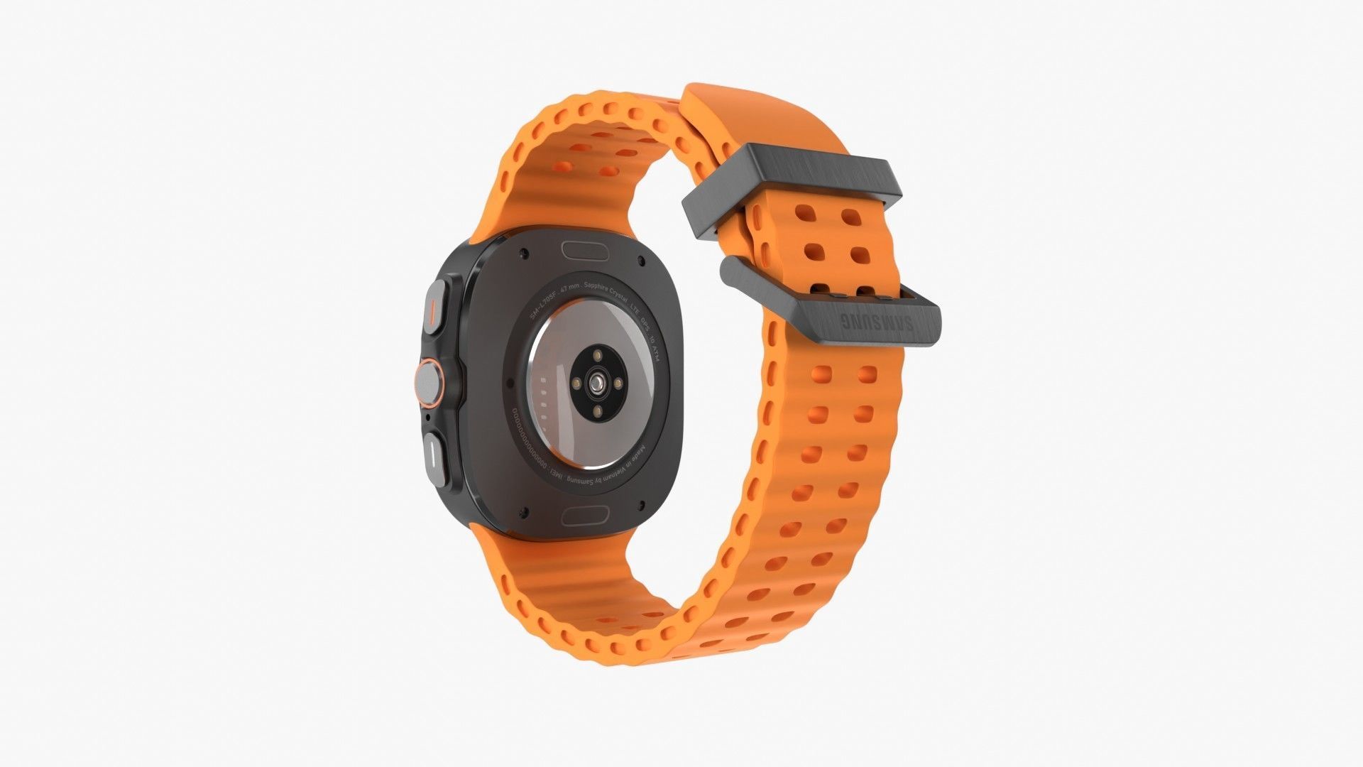 Samsung Galaxy Watch Ultra Gray 3D model_4