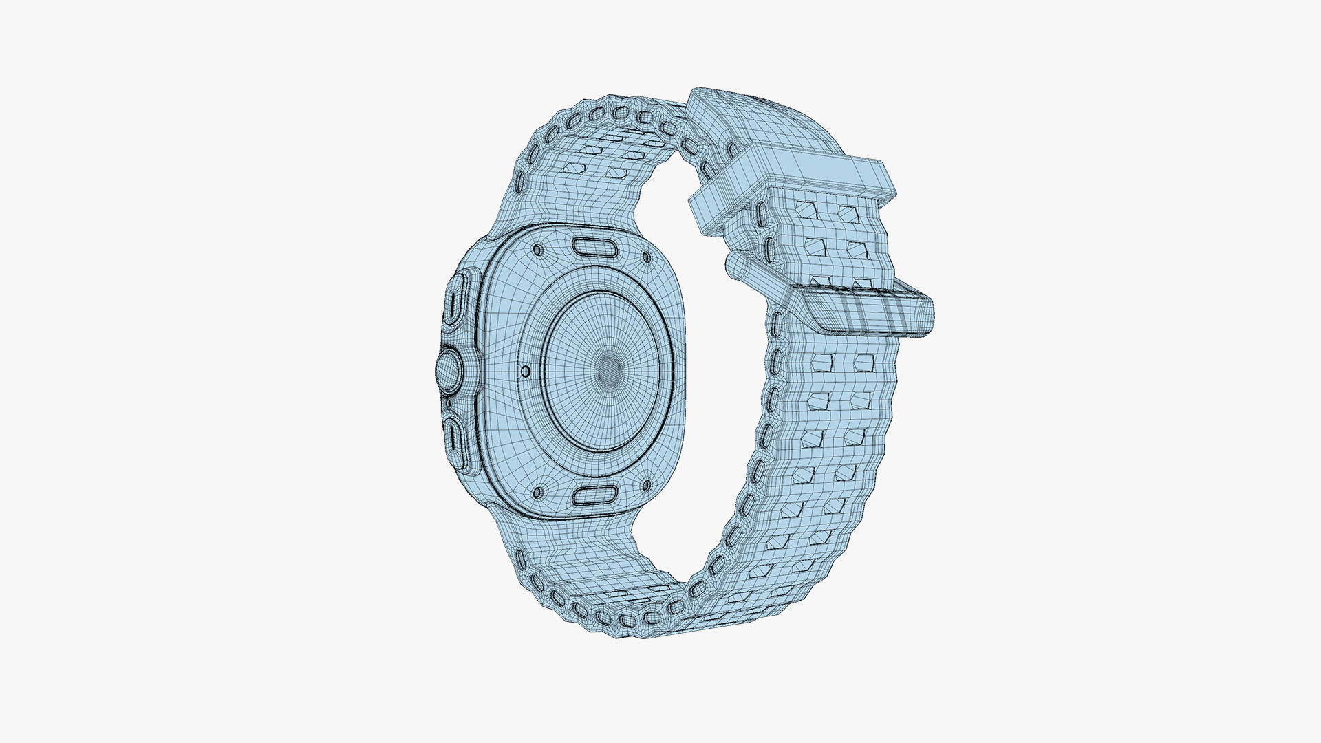 Samsung Galaxy Watch Ultra Gray 3D model_12