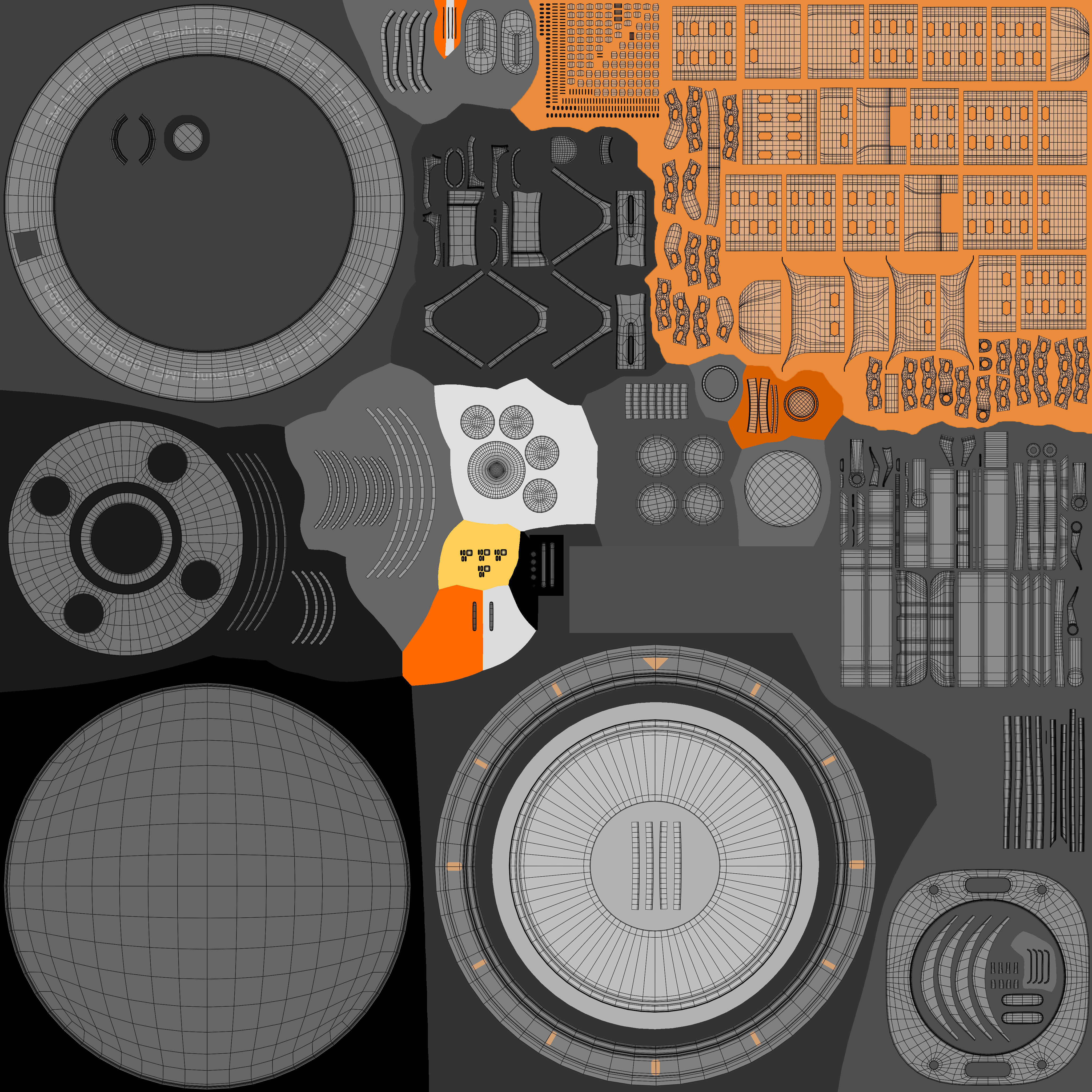 Samsung Galaxy Watch Ultra Gray 3D model_7