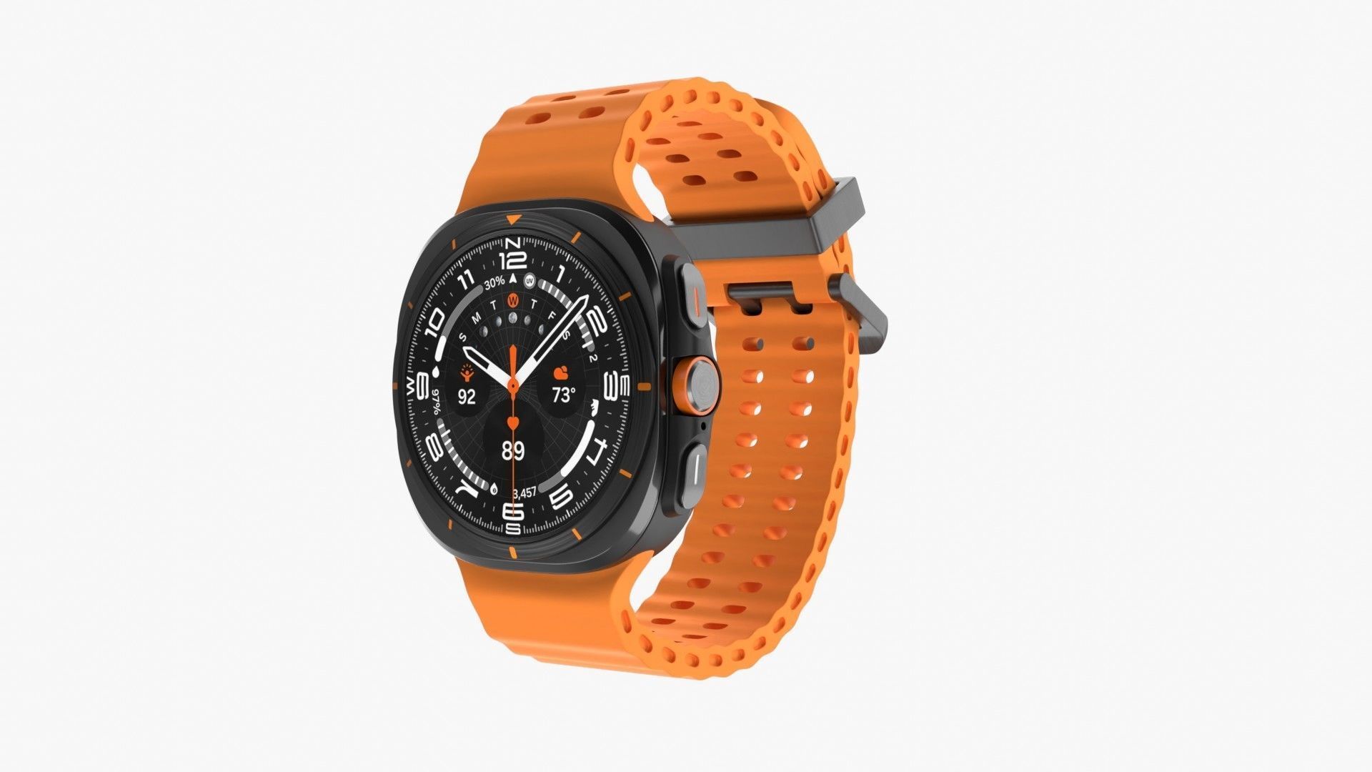 Samsung Galaxy Watch Ultra Gray 3D model_2