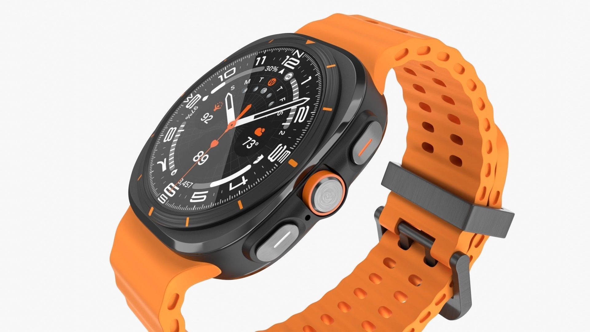 Samsung Galaxy Watch Ultra Gray 3D model_6