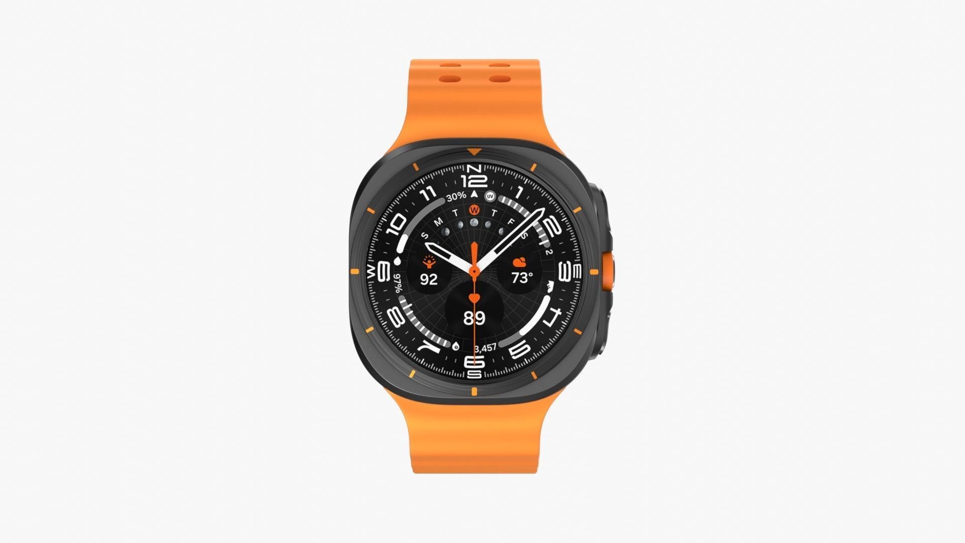Samsung Galaxy Watch Ultra Gray 3D model_1