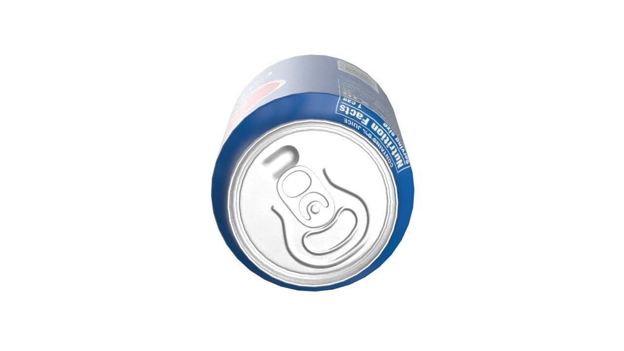 Pepsi Drink Can 355ml 11 Low-poly 3D model_14
