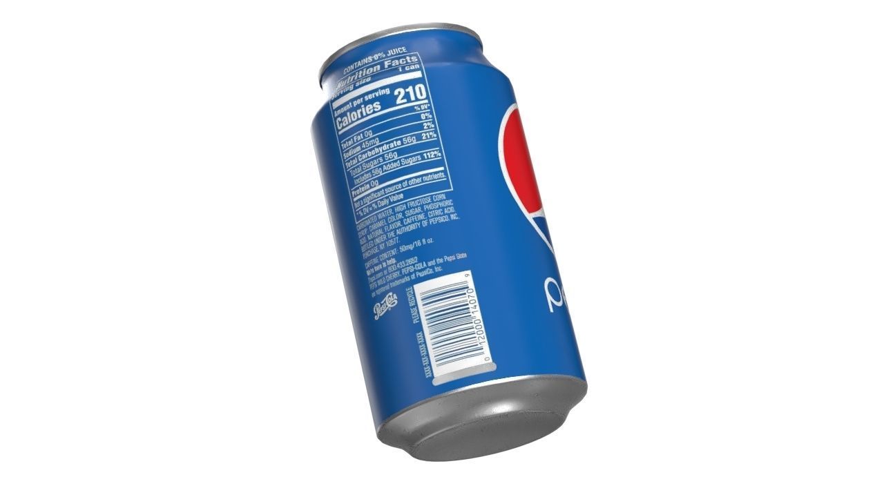 Pepsi Drink Can 355ml 11 Low-poly 3D model_11
