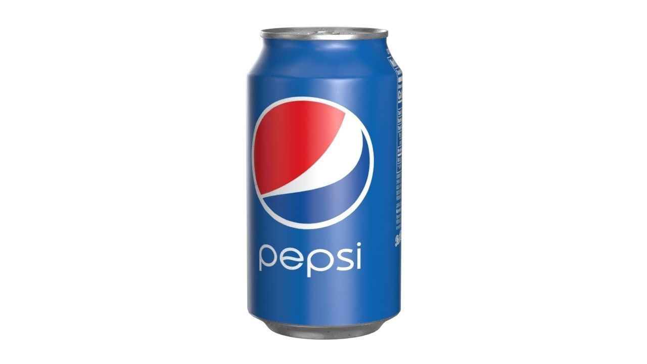 Pepsi Drink Can 355ml 11 Low-poly 3D model_4