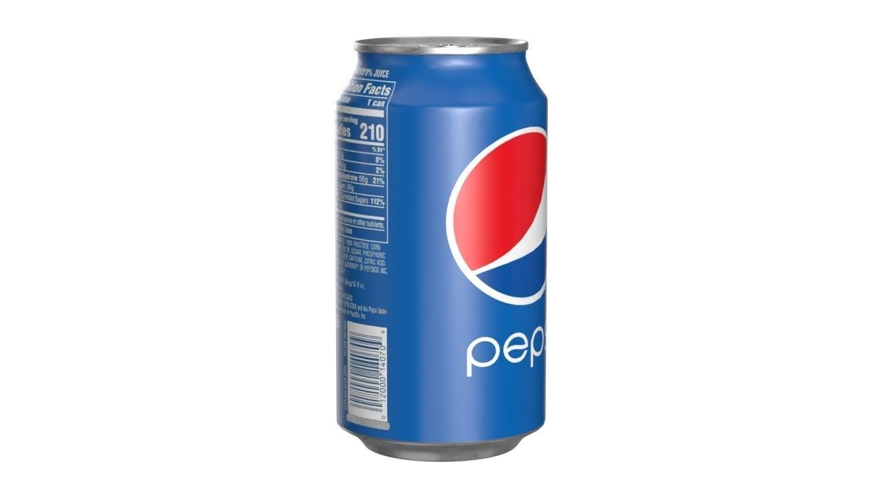 Pepsi Drink Can 355ml 11 Low-poly 3D model_1
