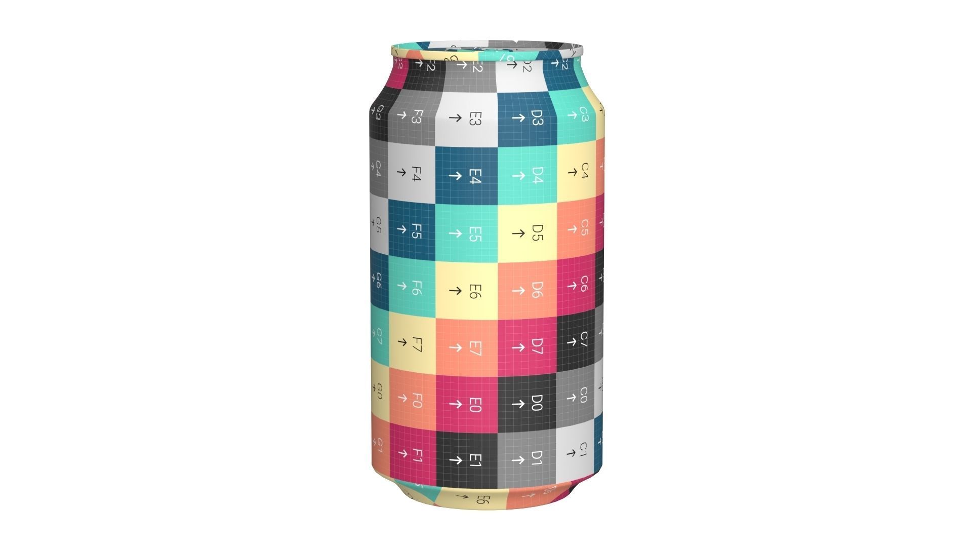 Pepsi Drink Can 355ml 11 Low-poly 3D model_16