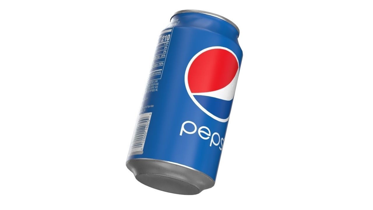 Pepsi Drink Can 355ml 11 Low-poly 3D model_10