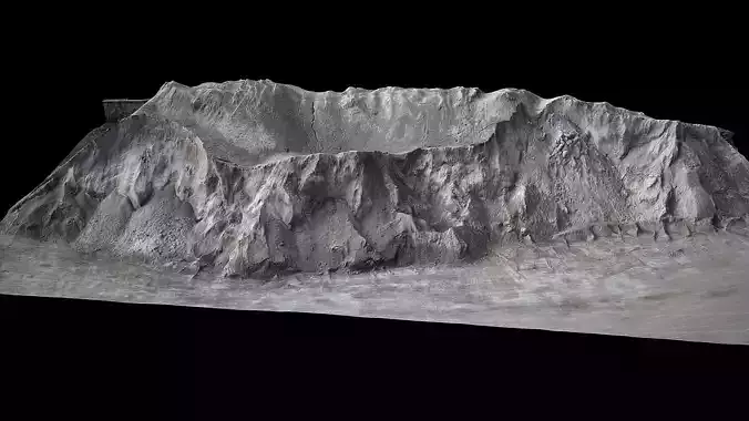 construction-site sand piles ground photogrammetry