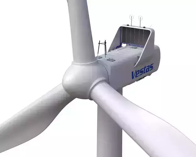 Wind Turbine Vestas V150 MW 3D model