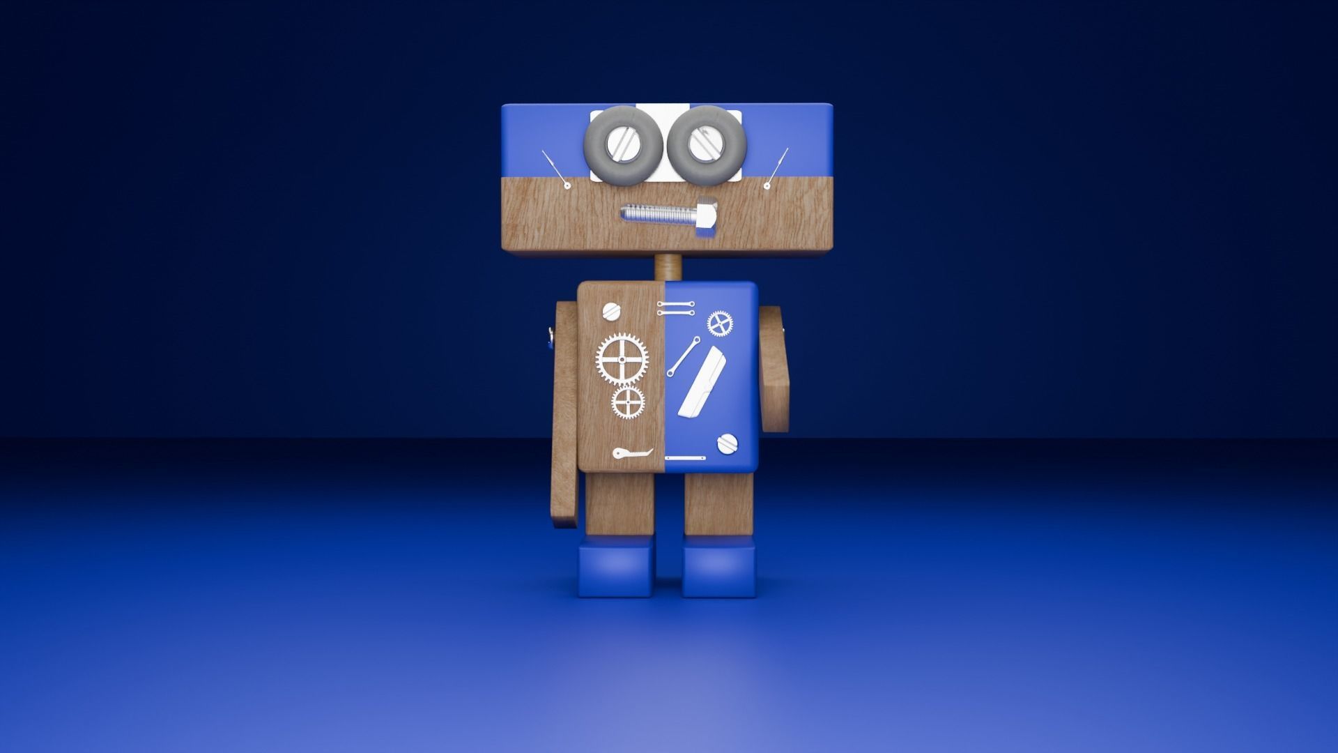 robot  3D model_3