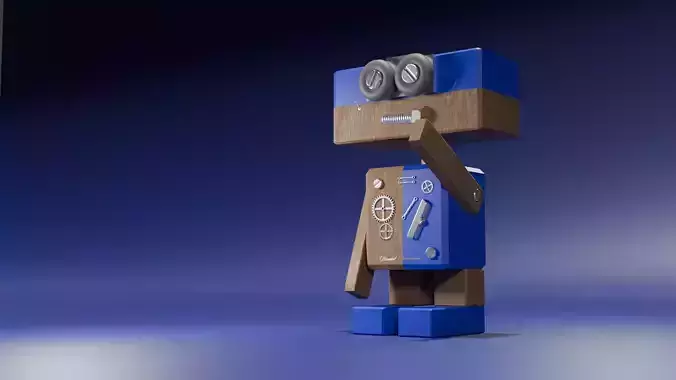 robot  3D model