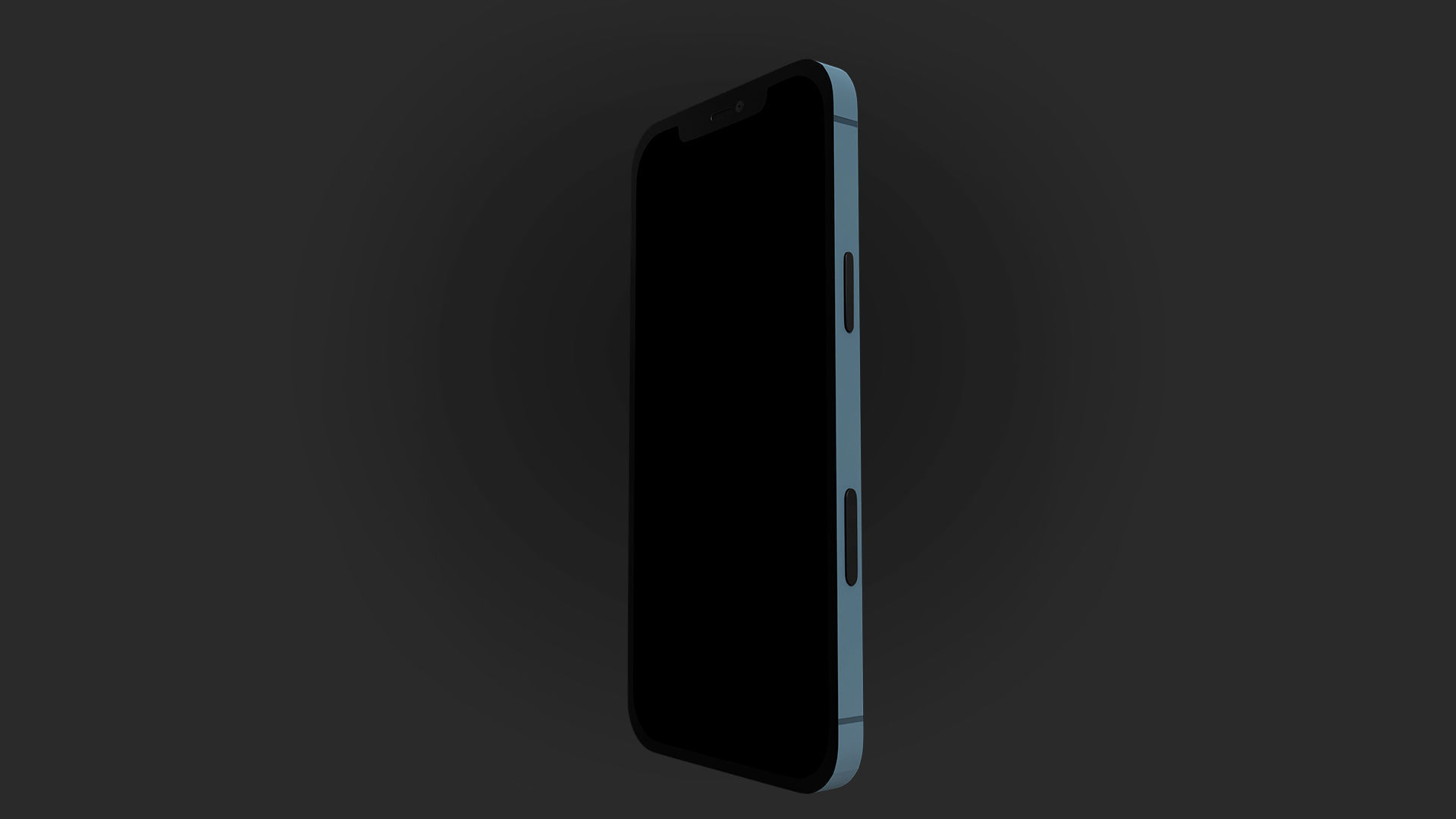 iPhone 12 pro Low-poly 3D model_24