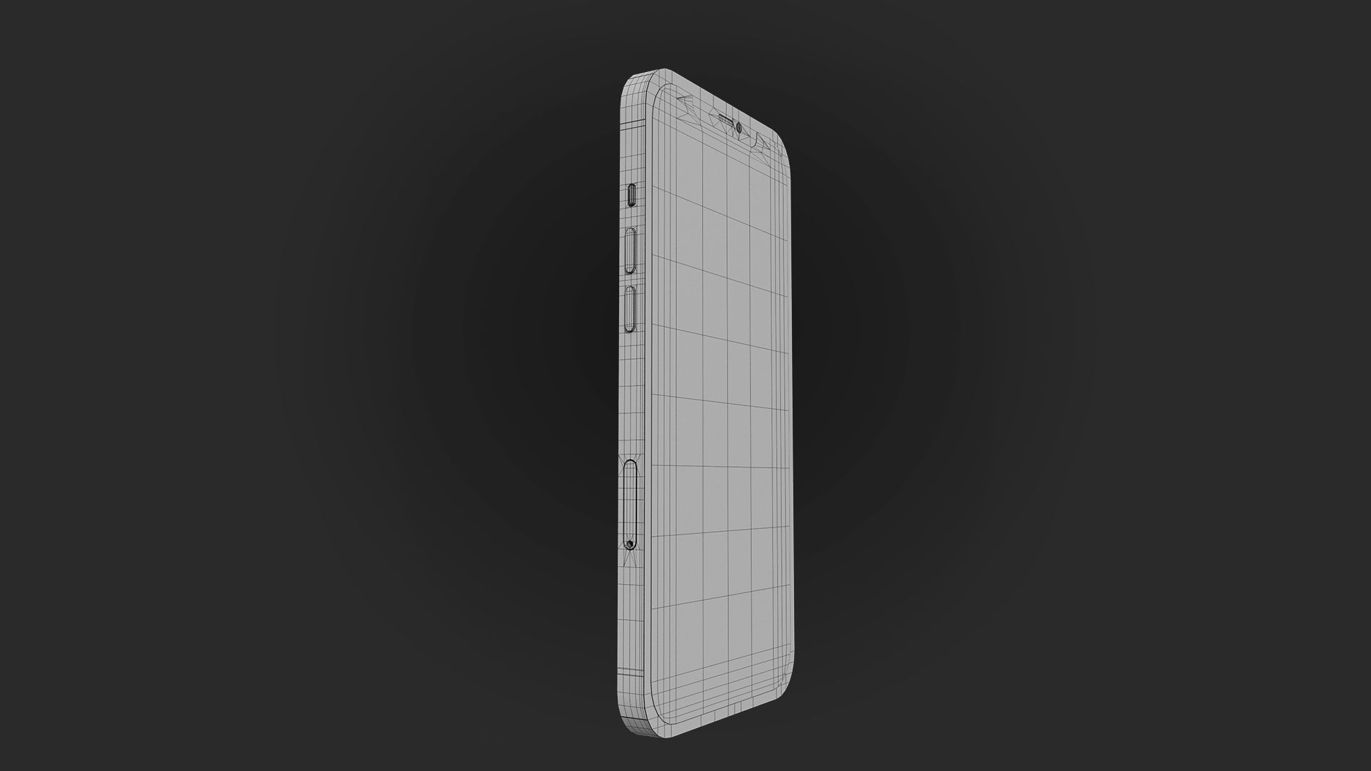 iPhone 12 pro Low-poly 3D model_16
