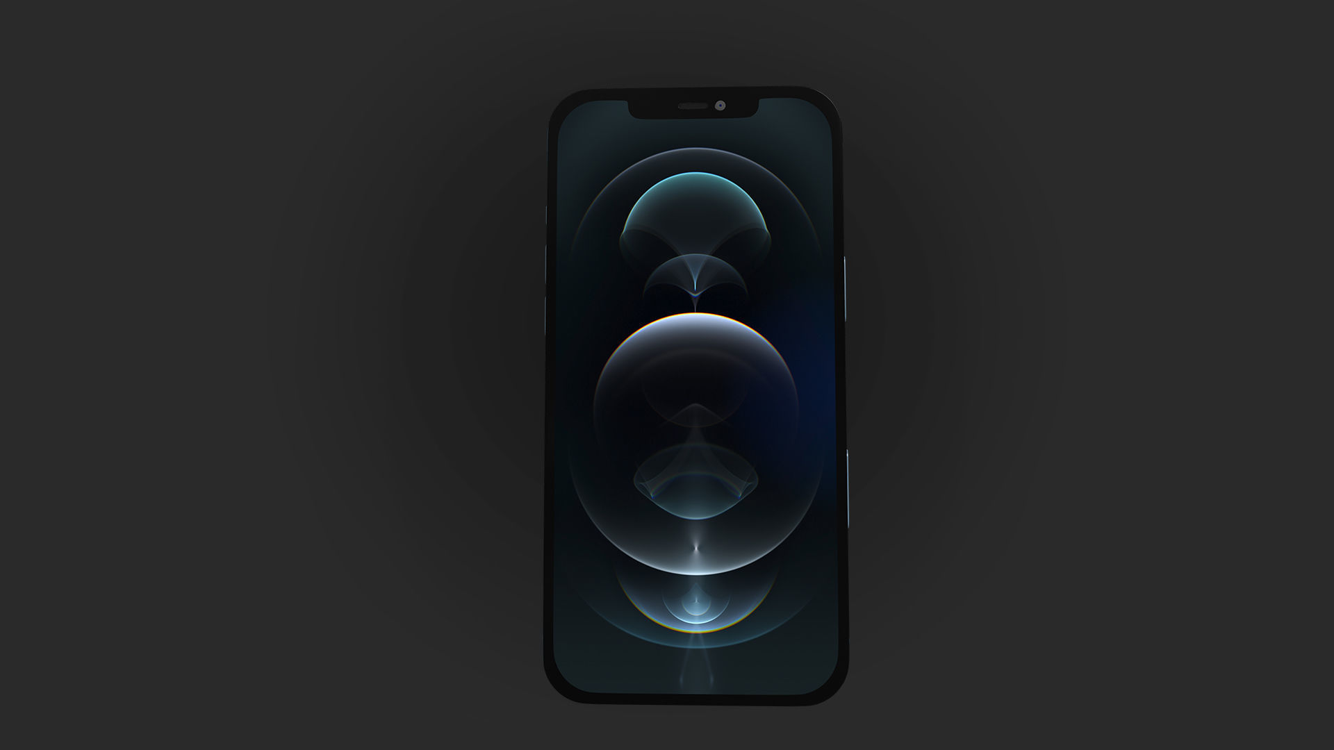 iPhone 12 pro Low-poly 3D model_1