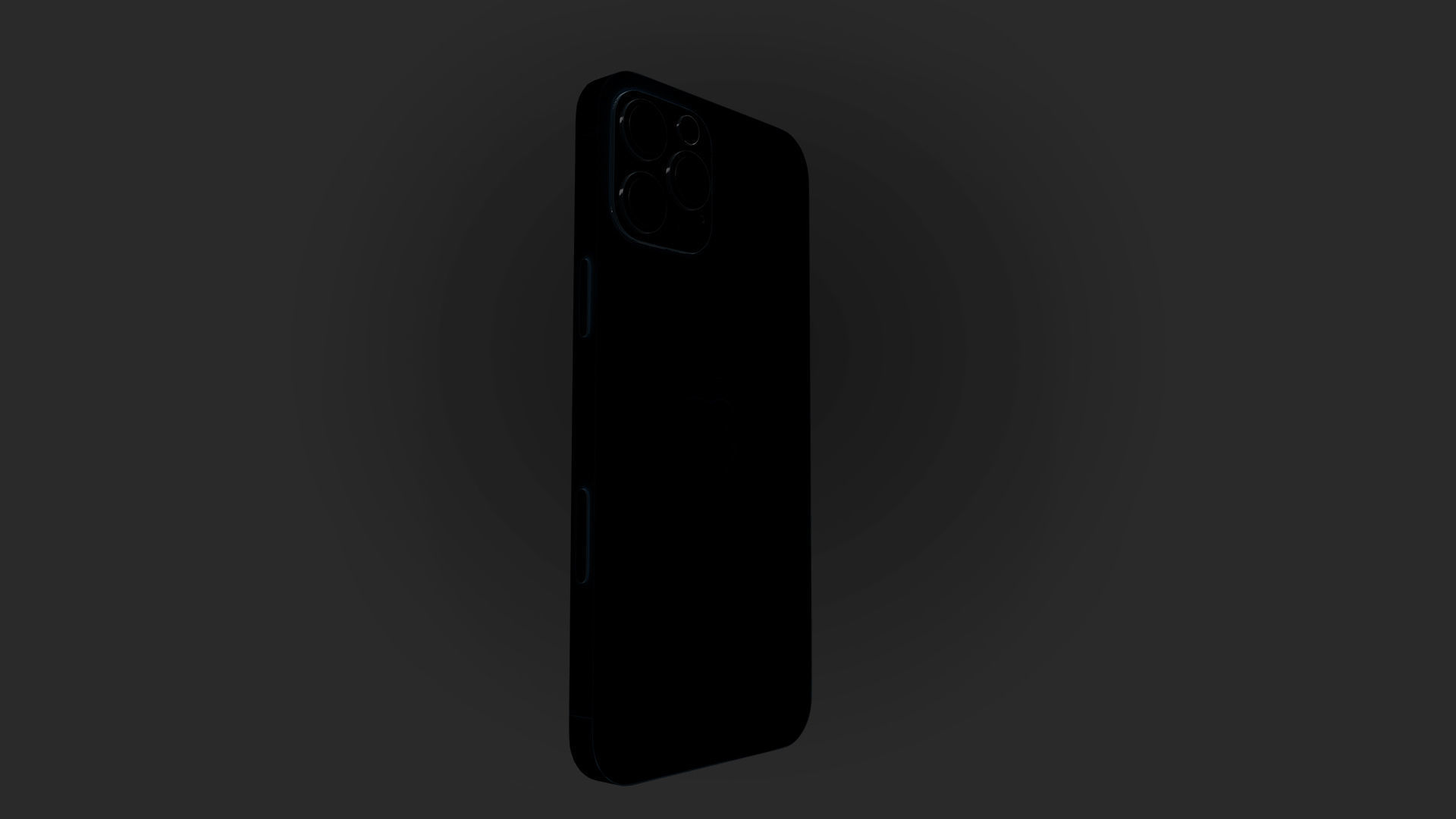 iPhone 12 pro Low-poly 3D model_27