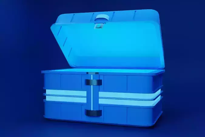 Game case  Free 3D model