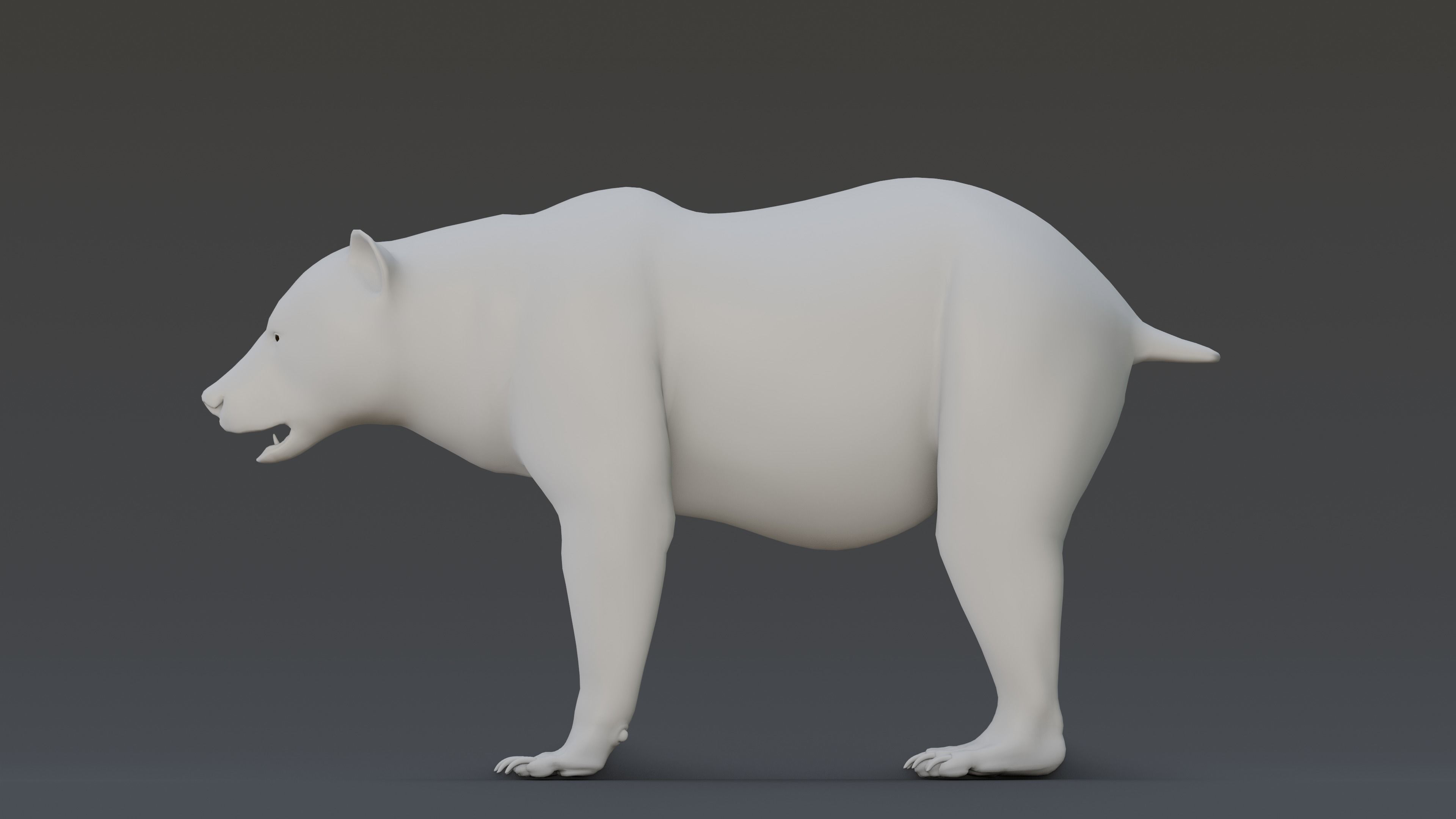Grizzly Bear 3D model_26