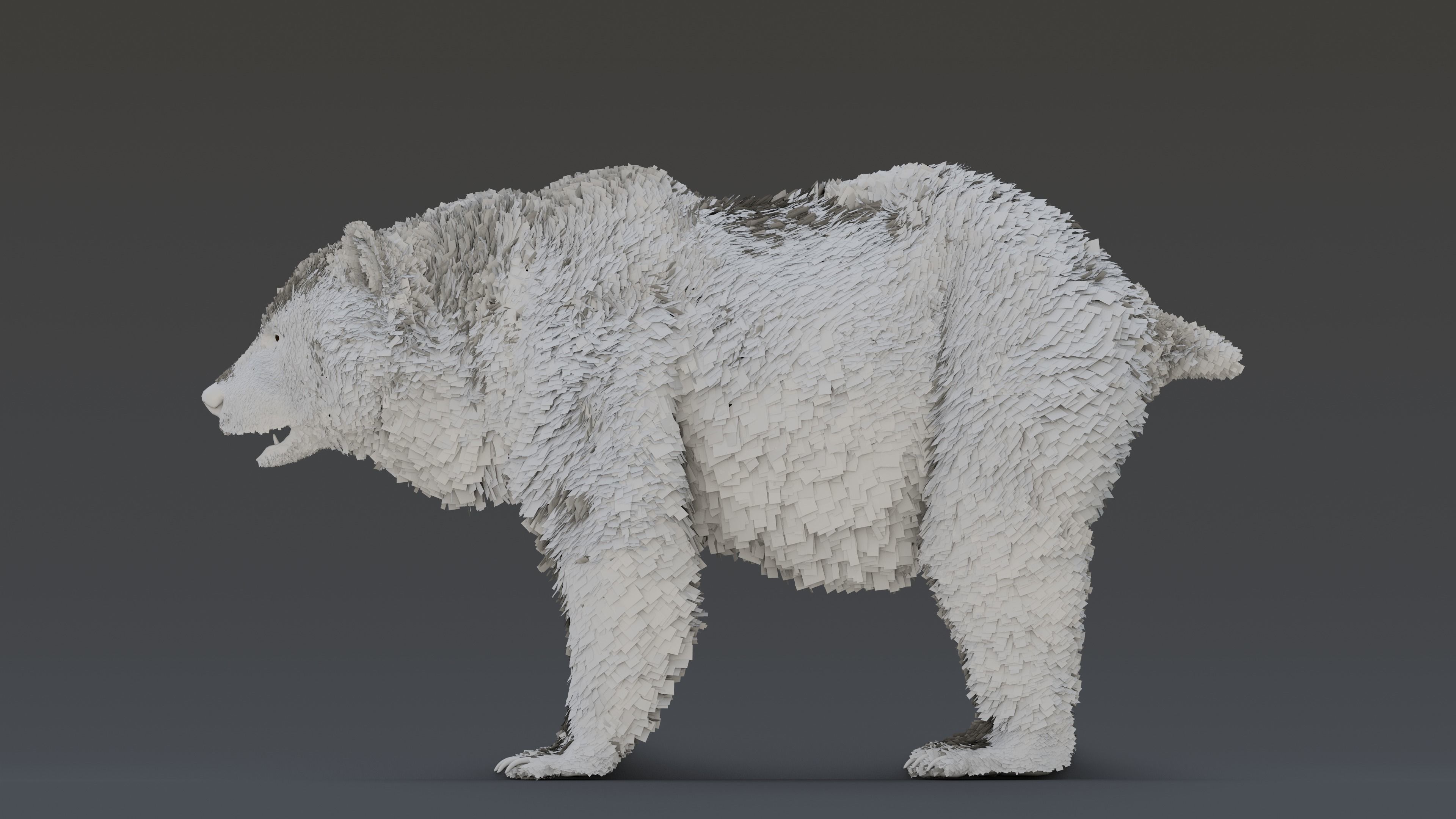 Grizzly Bear 3D model_28