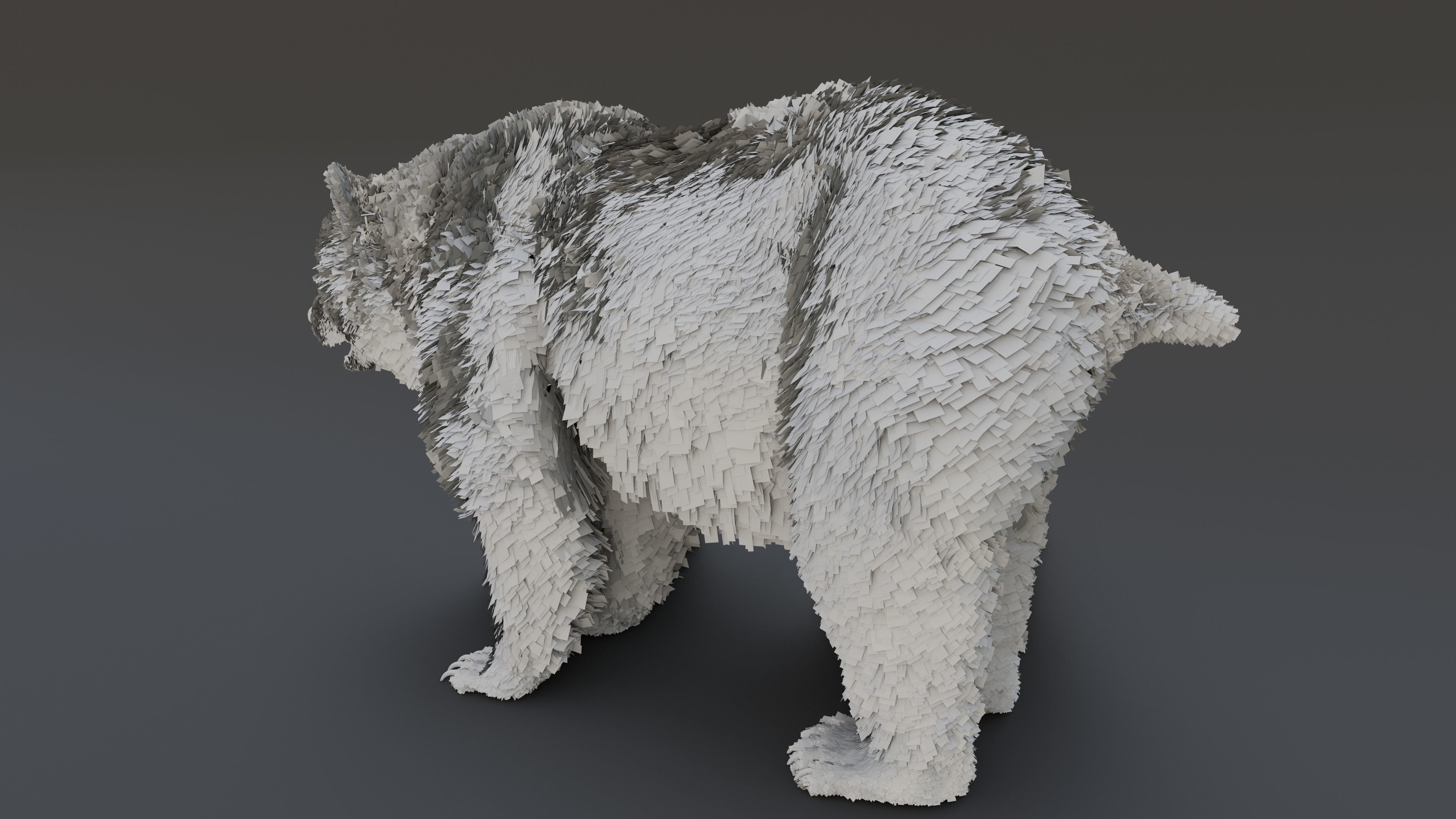 Grizzly Bear 3D model_31