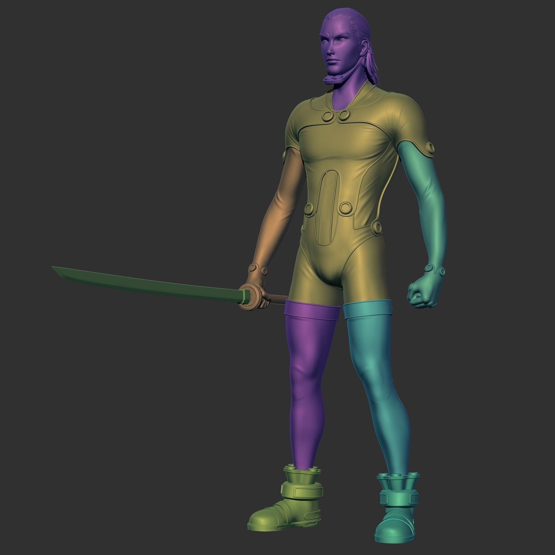 Kato from Gantz - Custom model 3D print model_2