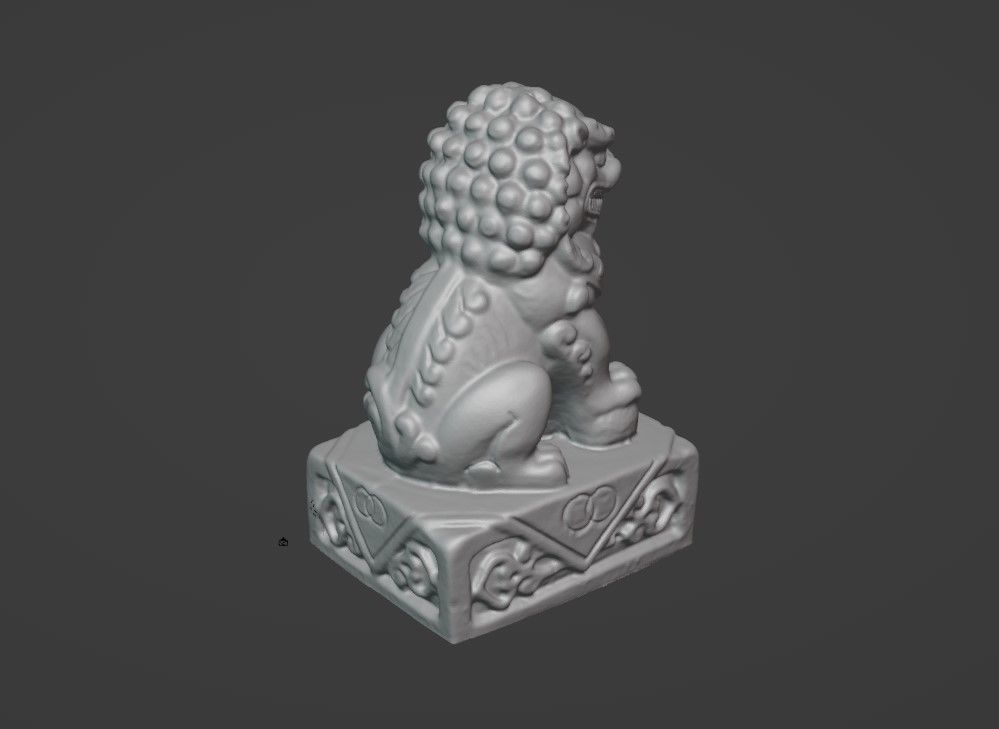 Foo Dog Ornament - Garden and Home Decor 3D print model_2
