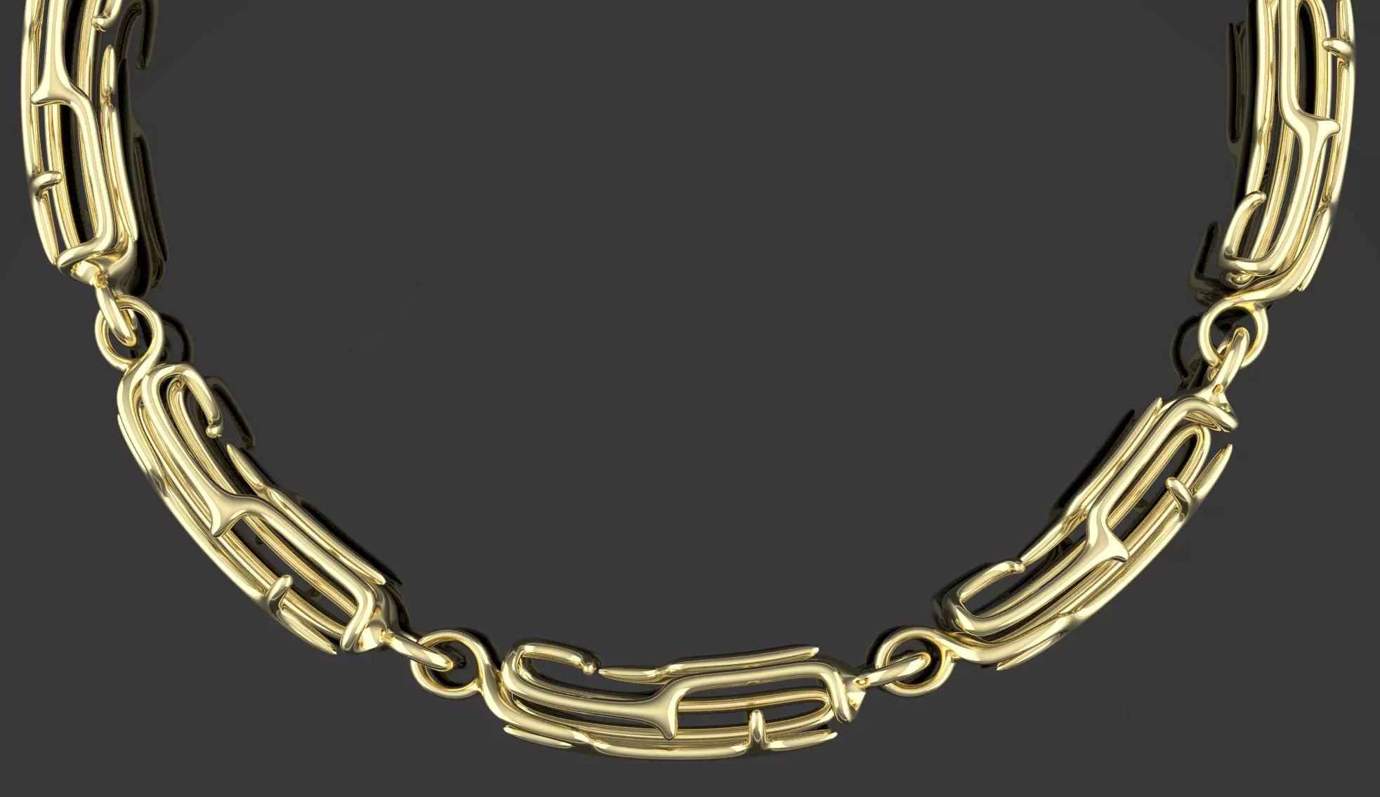 maze link  3D print model_0