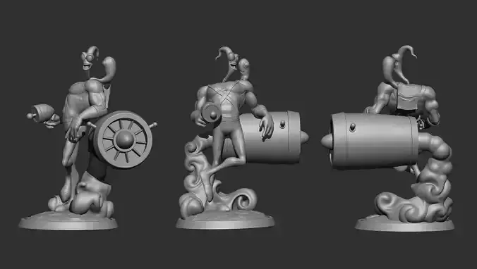 Earthworm Jim 3D print model