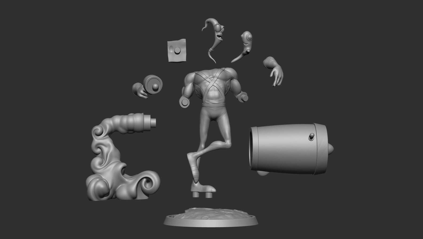 Earthworm Jim 3D print model_1