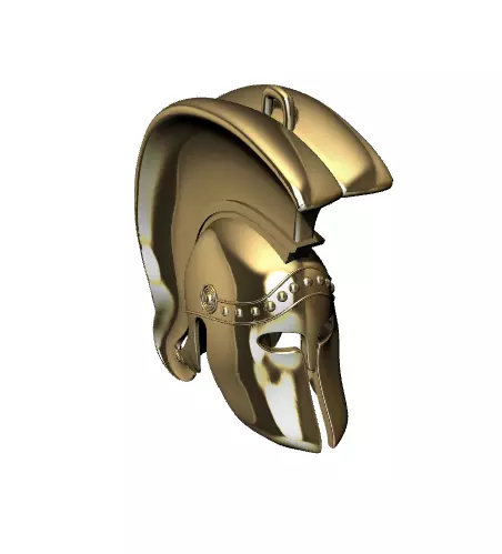 Dije Colgante de Casco Espartano 3D print model