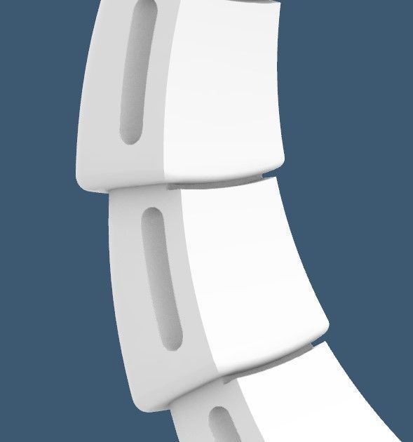 Ring snake 3D print model_6