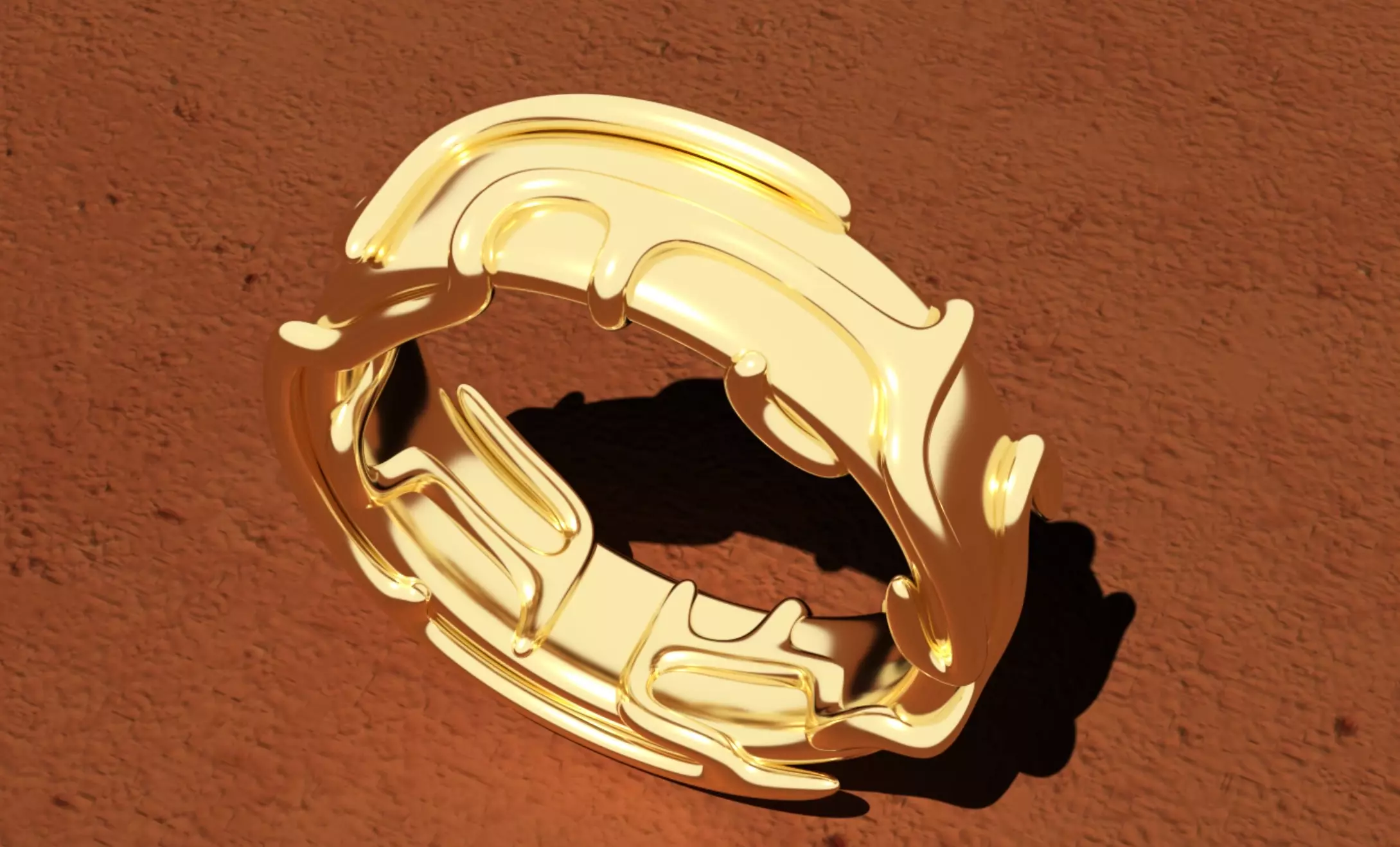 maze ring n1 3D print model