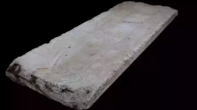 construction-site concrete slab panel photogrammetry