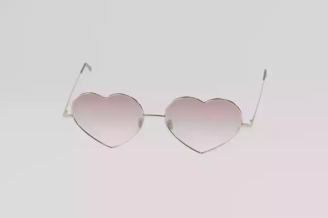 Heart-shaped Glasses